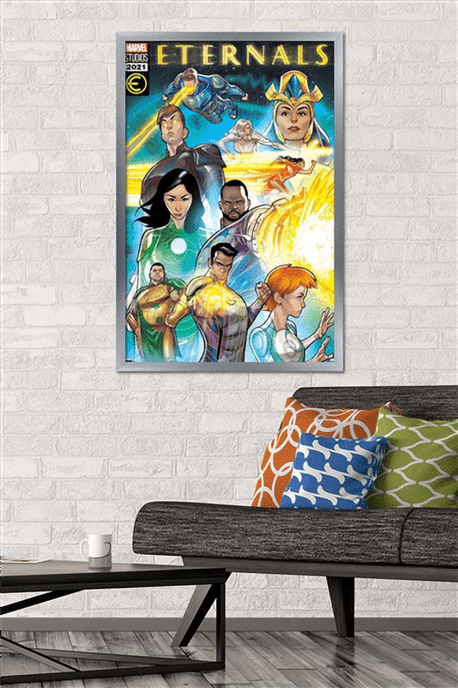 Marvel Eternals - Space Comic Wall Poster, 22.375" x 34", Framed