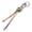 Color, variant on LICEWO Bling Rhinestones Keychain Charm Elegant Accessory for Phone Stylish Bag Pendant