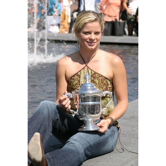 Kim Clijsters In Attendance For U.S. Open Tennis Championship Finals, Arthur Ashe Stadium, Flushing, Ny, September 11, 2005. Photo By Rob RichEverett Collection Celebrity (16 x 20)