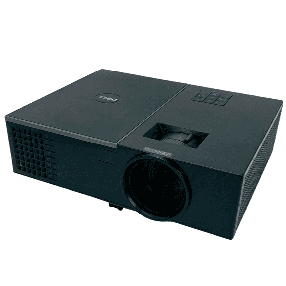 Pre-Owned Dell 1550 DLP Projector 3800 ANSI PC 3D Ready Crestron 1080p HDMI w/Bundle