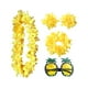 thumbnail image 1 of Conjunto de Traje de hawaiano tropical Hugo vestido de lujo Luau decoración de fiesta Amarillo falda hawaiana, 1 of 10