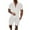 White, variant on MNCEKFOD Mens Short Sets 2 Piece Outfits Summer Silm Fit Short Sleeves Zipper V Neck Shirts with Drawstring Shorts Relax Fit Tracksuit Beige L