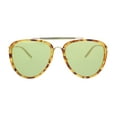 thumbnail image 2 of Gucci Green Aviator Ladies Sunglasses GG0672S-003 58, 2 of 5