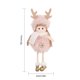 thumbnail image 4 of Cateissary Adornos navideños para el hogar, muñeco de ángel de Navidad, regalos navideños, adornos navideños, Año Nuevo 2021, 1 ud. Kits de decoración para fiestas color de loto Copo de nieve, 4 of 6