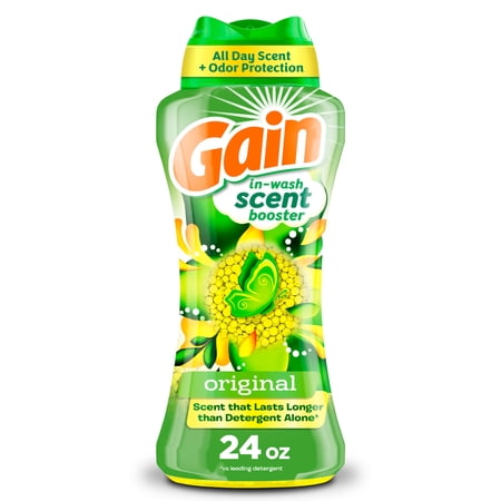 Gain Laundry Scent Beads, Fireworks In-Wash Scent Booster, Original Scent, 24 oz