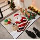 thumbnail image 4 of Tapetes de terciopelo para baño, tapetes navideños de punto, tapetes absorbentes, tapetes para pies, tapetes para puerta de baño, decoración para el hogar, tapete de baño, 4 of 6