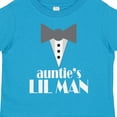 thumbnail image 4 of Inktastic Auntie Lil Man Tuxedo Front Boys Toddler T-Shirt, 4 of 5