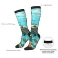 thumbnail image 4 of Susaid Underwater Swimming Guinea Pig Print Thermal Winter Socks for Men and Women, Warm Crew Hiking Socks, for Boots and Outdoor Activities, 4 of 6