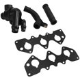 thumbnail image 4 of Kit de Codo y Tubo de Termostato de Refrigerante para 2002-2005 PEP101970L PEP103580 PEM000030 LKJ100992L, 4 of 5