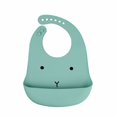 thumbnail image 1 of Waterproof Soft Baby Silicone Bibs Cute Cartoon Printed Kids Girl Boy Adjustable Children Bib Baby Lunch Feeding StuffPanda He Qiyong unisex, 1 of 1