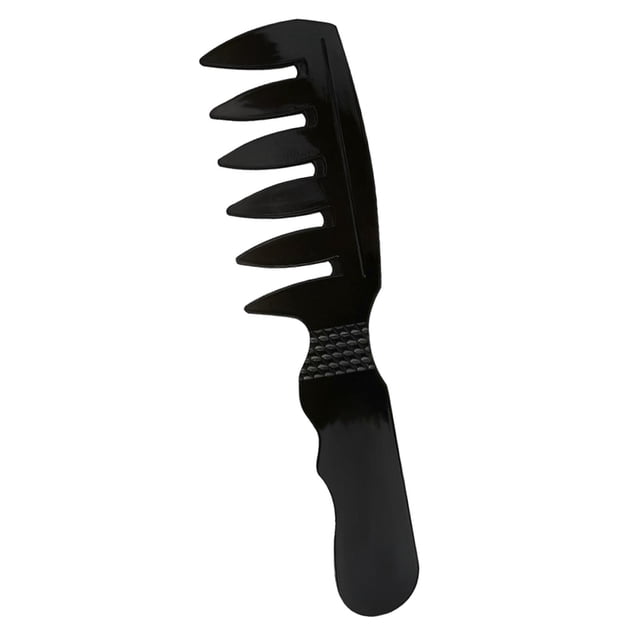 de peluquería para hombres, de anchos, s para recoger el cabello, cepillos cabello para Retro Diente ancho con shamjiam peine de peluquería