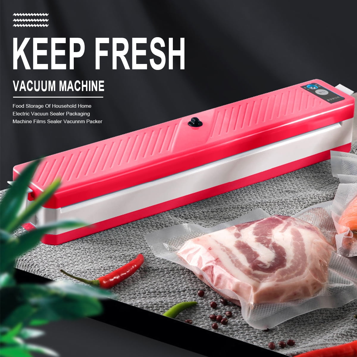 Portable Hom Automatic Vacuum Sealer Machine Vacuum Sealing System Food