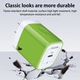 thumbnail image 2 of USB C Block Charger,ABCPOW 2PACK/20W PD Type C Chargers for Wall Charger Block Fast Charging Charger Plug Power Adapter USB C Brick Cube,Green, 2 of 5