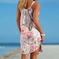thumbnail image 5 of Hawaii Beach Dresses for Women Sleeveless Crew Neck Tank Dress Cover Ups for Bathing Suits Loose Fit Lightweight Mini Dress 2026 Summer Beach Vacation Outfits, 5 of 7