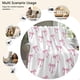 thumbnail image 5 of Manta de Vellón, Suave y Peluda, Cubrecama Ligero, 70x100cm, con Fibra de Poliéster Transpirable, Lavable para Sofá, Sillón, Cama, Decoración del Hogar, 5 of 6
