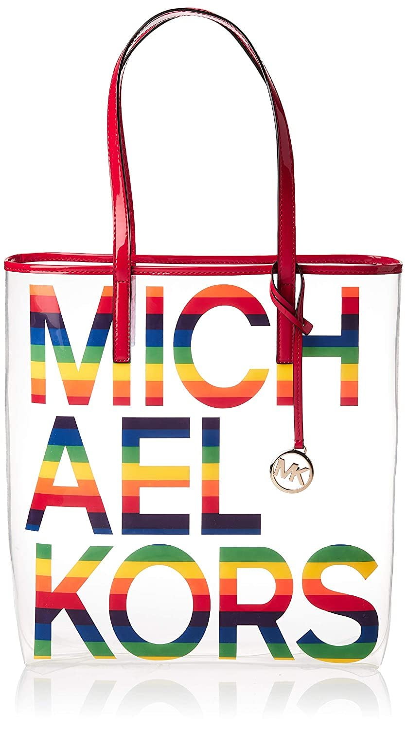 michael kors vinyl tote bag