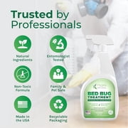 Hygea Natural Bed Bug Spray Killer, Flea Spray for Home & Insect Killer, Regular, 24 fl oz