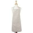 thumbnail image 2 of DII Natural Solid Chambray Chef Apron, 32x28", 100% Cotton, 2 of 7