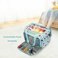 thumbnail image 3 of Embroidery Storage Bag Crochet Hooks Organizer Thread Yarn Holder (E027), 3 of 9