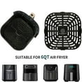 thumbnail image 4 of YAOMOBB Plat Food Grade Plate 1 Set Non Fryer Fryer Pan Removable Replacement Part for Instant Vortex 4qt, 4 of 5