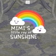 thumbnail image 4 of Inktastic Mimi's Little Ray of Sunshine Boys or Girls Baby Bodysuit, 4 of 5