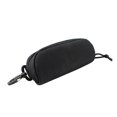 thumbnail image 3 of Nylon Hard Shell Eyeglass Case - Protective Eyewear Storage With Carabiner Clip, Durable Black Design - For Reading Glasses, Sunglasses, Travel, Daily Use, 3 of 5