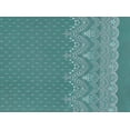 thumbnail image 2 of Zelouf Double Border 2X Glitter On Tulle  , Sewing, DIY, Crafts Fabric by the Yard, Mint, 20 Yard, 2 of 2
