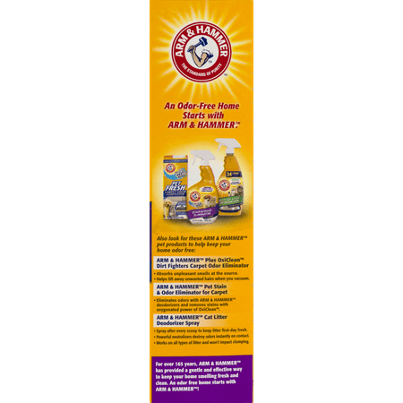 Best Arm & Hammer Double Duty Cat Litter Deodorizer With Advanced Odor Control, 30-oz deal