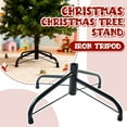 thumbnail image 5 of Metal Christmas Tree Stand, 17.72 Inch Replacement Xmas Tree Stand Base Universal Folding Tree Stand for 3 Ft to 7 Ft Christmas Artificial Trees Fake Tree, Fits 0.5-1.25 Inch Tree Pole, 5 of 7