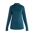 thumbnail image 5 of ClimateRight by Cuddl Duds Women's Plush Warmth Mock Neck Base Layer Top, Sizes XS to 4X, 5 of 5