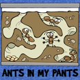 thumbnail image 2 of CafePress - Ants In My Pants - Cute Infant Baby Football Bodysuit, 2 of 3