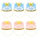 thumbnail image 1 of KAKOWELY 6 piezas de decoraciones para fiestas de cumpleaños, suministros para fiestas, adorables sombreros para niños, sombreros de cumpleaños, 1 of 4
