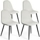 thumbnail image 1 of Sillas de comedor Furniturer, cómodas, tapizadas, juego de 4, 1 of 7