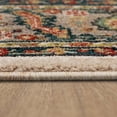 thumbnail image 5 of Mohawk Home Celine Low pile Durable Latex Backed Stain/Fade Resistant Recycled Polyester Area Rug, Linen, 2' x 7', 5 of 6