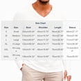 thumbnail image 3 of XuJwPNcy Men's T Shirts Long Sleeve Tops with Thumbhole Soft Casual V Neck Basic Tee(White,X-Large), 3 of 7