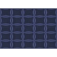 thumbnail image 1 of Ahgly Company Machine Washable Indoor Rectangle Transitional Deep Periwinkle Purple Area Rugs, 4' x 6', 1 of 7
