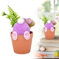 thumbnail image 1 of Easter Flower Pot, Plush Bunny Potted, Easter Bunny Planter, Easter Decorations, Faux Easter Bonsai, Bunny Butt Planter, Easter Table Centerpiece for Home Office Decor, 1 of 5