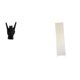 thumbnail image 1 of Estatua del gesto de la roca,Estatuas y figuras de dedos con gestos de música rock,Pantalla de lámpara de pie,Lámpara de estudio minimalista con pantalla,Cubierta de luz Iluminación, 1 of 8