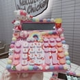 thumbnail image 1 of Hello Kitty-calculadora de diamante tridimensional para estudiantes, dispositivo con pantalla grande para hablar, energía Solar, Sanrio, regalo de aprendizaje, color rosa, 1 of 3