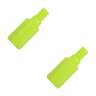 WORGEOUS 2pcs Threaded Tip For Mop Handle Replacement Screw On Top For Broom Handle Replacement And Car Wash Brush Head Heavy Duty Plastic Thread Tip Mop Accessory