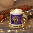 thumbnail image 3 of Smells like a Minnesota Win-Football Game day fun candle gift 9 Scented Soy Candle, 9oz-KFTMVW01-White-CC10, 3 of 3