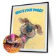 thumbnail image 1 of Cuadros Decorativos Kit de pintura de diamante 5D Perro de dibujos animados Full Square Drill DIY Art (ZQF8378) Sywqhk Nuevos Originales, 1 of 1