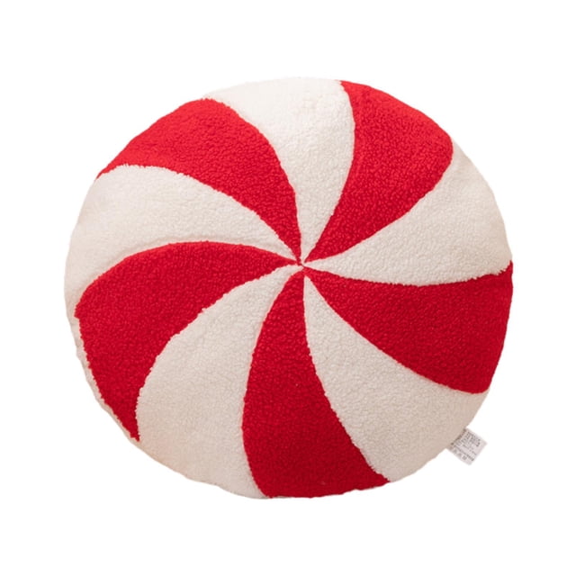 Almohada navideña para sofá,Cojín para sofá con adorno navideño,Cojín navideño para sentarse,centro de mesa suave,Cojín de suelo cómodo para decoración navideña,Cojín para 35x35 cm