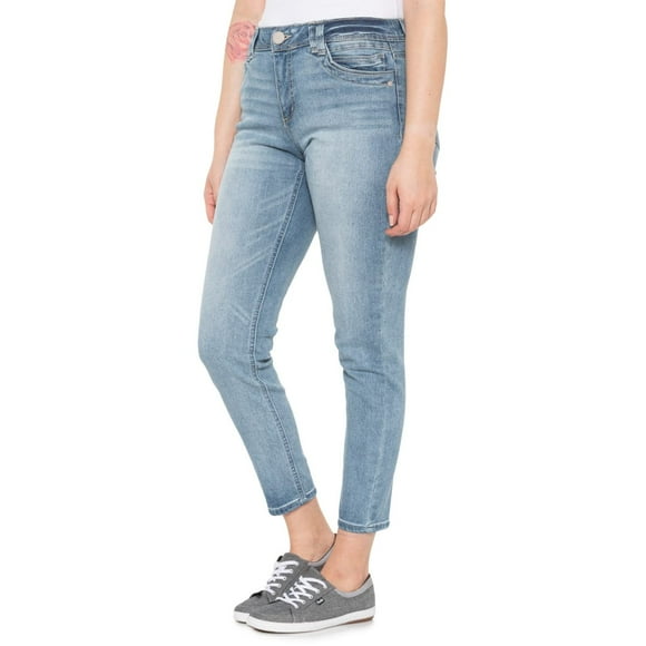 Democracy Women's Ab Solution Vintage Denim Jeans, Vintage Denim Light Blue, 8