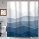 thumbnail image 1 of Cortina de Baño NOVAKA Impermeable Degradada 180x180cm Azul, 1 of 3