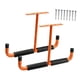 thumbnail image 4 of 2 ganchos para colgar en el techo del garaje, para colgar madera, escalera, bicicleta. naranja, 4 of 8
