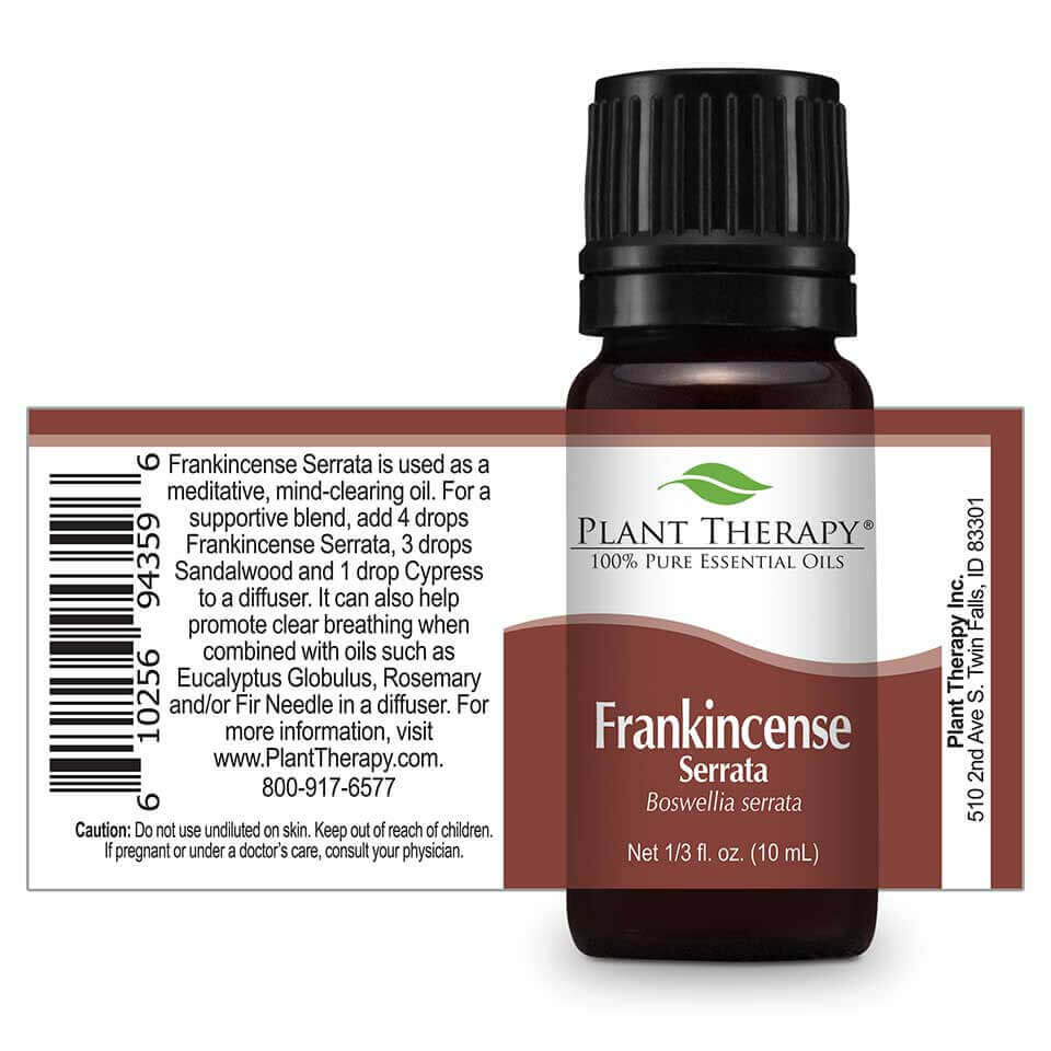 Plant Therapy Frankincense Serrata Essential Oil 100% Pure, Undiluted, Natural Aromatherapy, Therapeutic Grade 10 mL (1/3 oz) - image 3 of 7