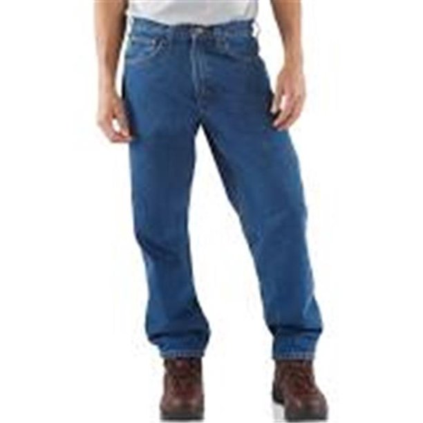 Carhartt Inc 18 Packs 30x32 Dk Stone Jeans Walmart Com