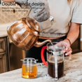 thumbnail image 2 of SURJDE 2 Pcs Tea Infuser, Stainless Steel Tea Strainer Fine Mesh Tea Infuser Tea Steeper with Handle Tea Basket Infuser Tea Infuser for Loose Tea Steeper Fits Teapots Mugs, 2 of 7