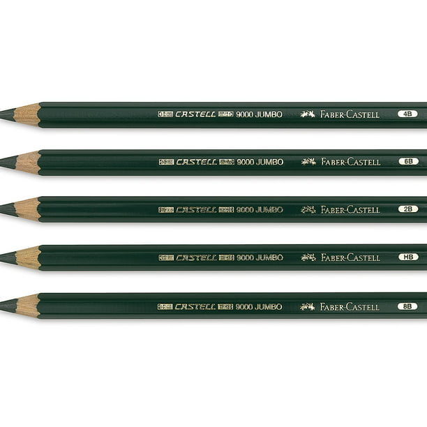 Faber-Castell 9000 Jumbo Pencil - 8B - Walmart.com - Walmart.com